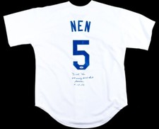 Dick Nen Signed L.A. Dodgers Jersey 