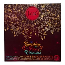 J.CAT BEAUTY Symphony Face Obsession - Light / Med. Highlighter, Contour, Bronze