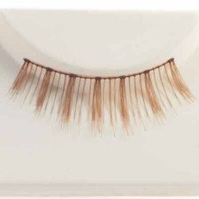 12 Pairs of Antina's 25mm Carrot Red Doll Eyelashes