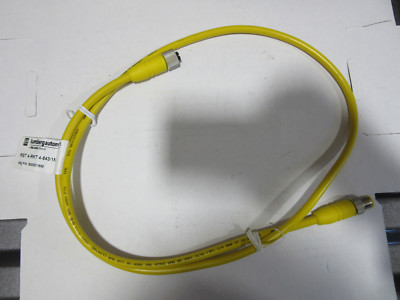 Lumbergautomation Belden RST 4-RKT 4-643/1M Cord Set 4-Pin P/N 600001888 NEW!!!