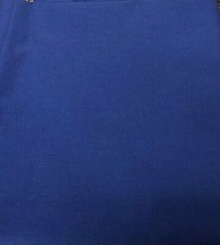 Cotton blend fabric sold by the Yard -Royal Blue- 59" Width