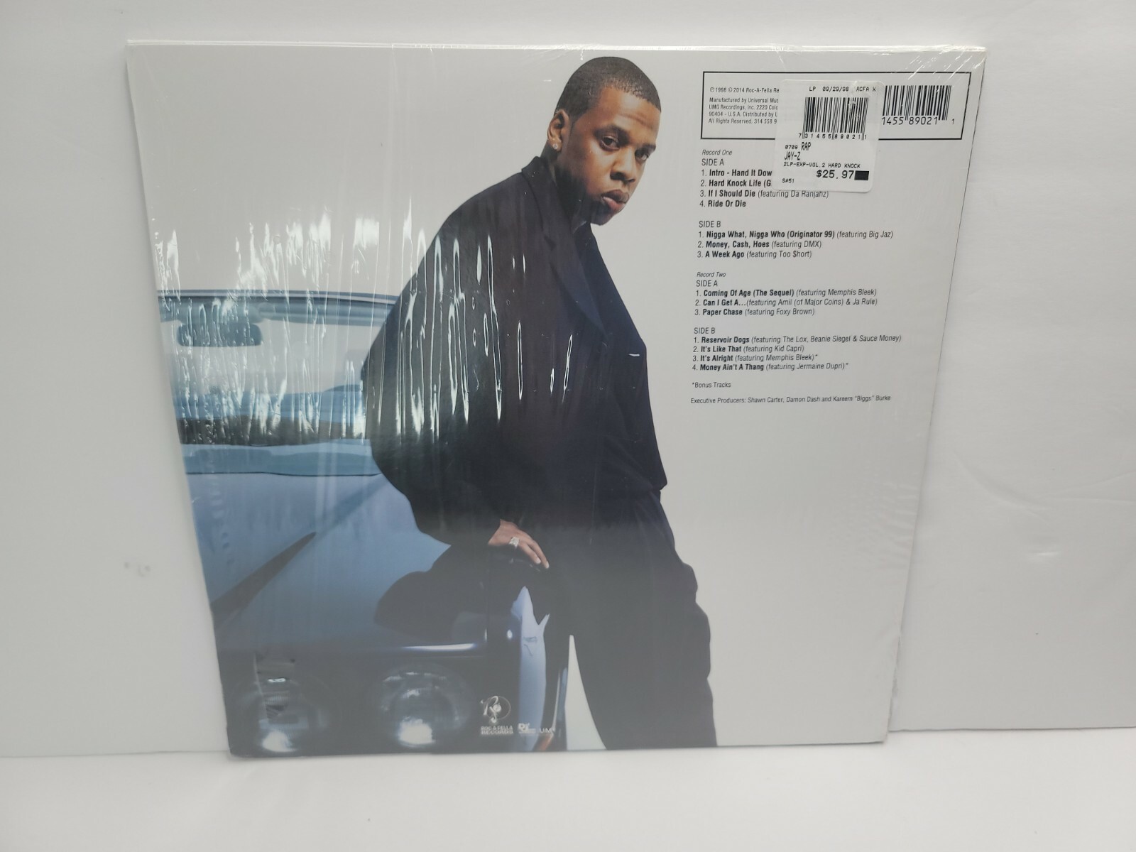 Volume 2 Hard Knock Life By Jay Z Record 1998 For Sale Online Ebay