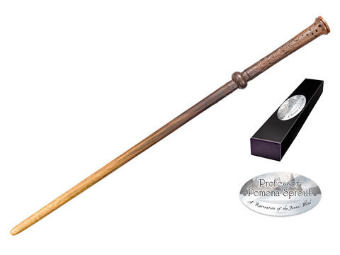 Harry Potter Pomona Sprout Bacchetta Magica Magic Wand 1:1 Replica