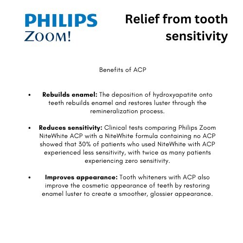 Tooth Sensitivity Relief ACP Gel Refill Kit by Philips pack of 4