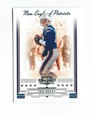 2006 Donruss Threads #63 Tom Brady Patriots