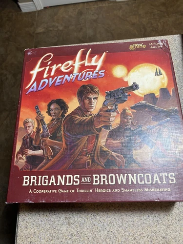 FIREFLY ADVENTURES: BRIGANDS and BROWNCOATS - Unpunched - Cards still in shrink