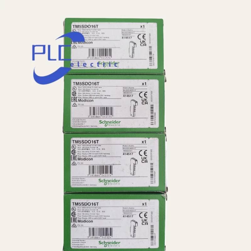 TM5SDO16T 1PC New Schneider discrete output module 16 DO 24V DC 0.5 A 1 wire - Image 2 of 2