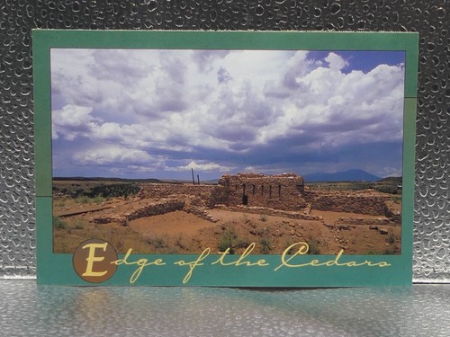 Edge Of The Cedars State Park Blanding, Utah RPPC Tourism Topographical Postcard - Picture 3 of 7