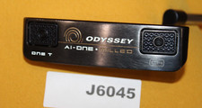 Odyssey Ai-ONE Milled One T CH 34" Blade Putter Heel Shafted Golf Club J6045