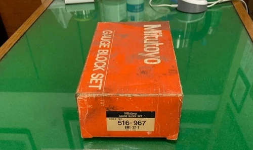 mitutoyo gauge block set 516-967