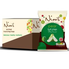 Premium Air Dried Pear Fruit Crisps Box, 12 Packs