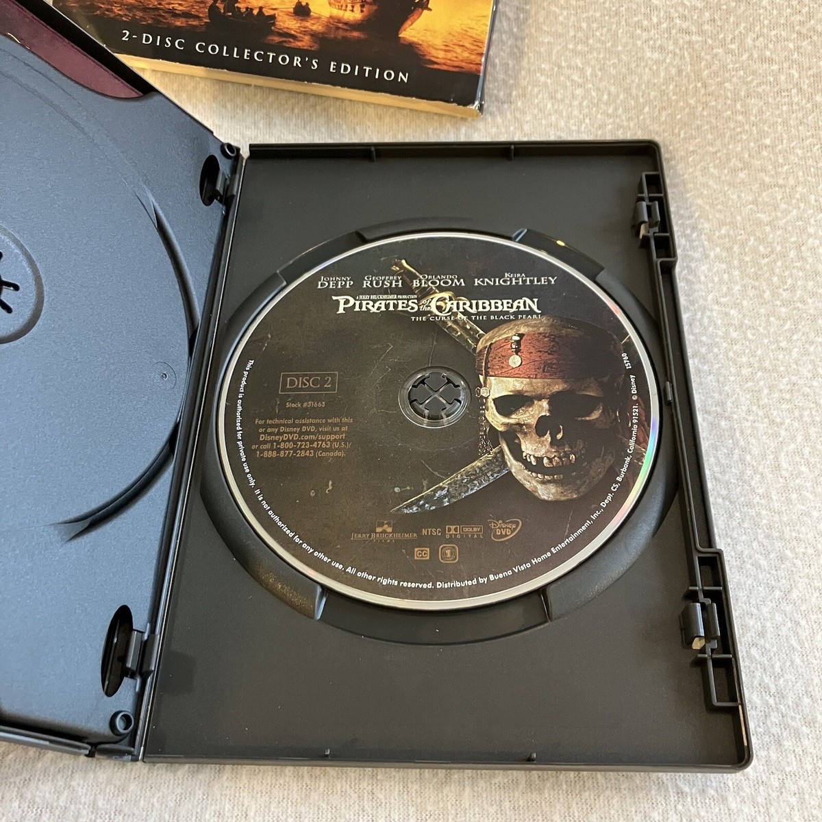 Pirates Of The Caribbean The Curse Of The Black Pearl Disney