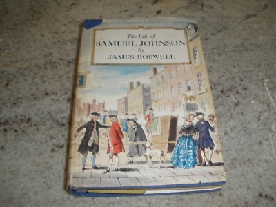 1952 MODERN LIBRARY THE LIFE OF SAMUEL JOHNSON JAMES BOSWELL HC DJ (B63)