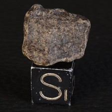 Amgala 001 Meteorit Von 3,21 g Marsianisch, Shergottit, Mars, Zertifikat / COA