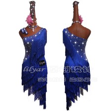 2024 Latin dance competition costume performance for adult women