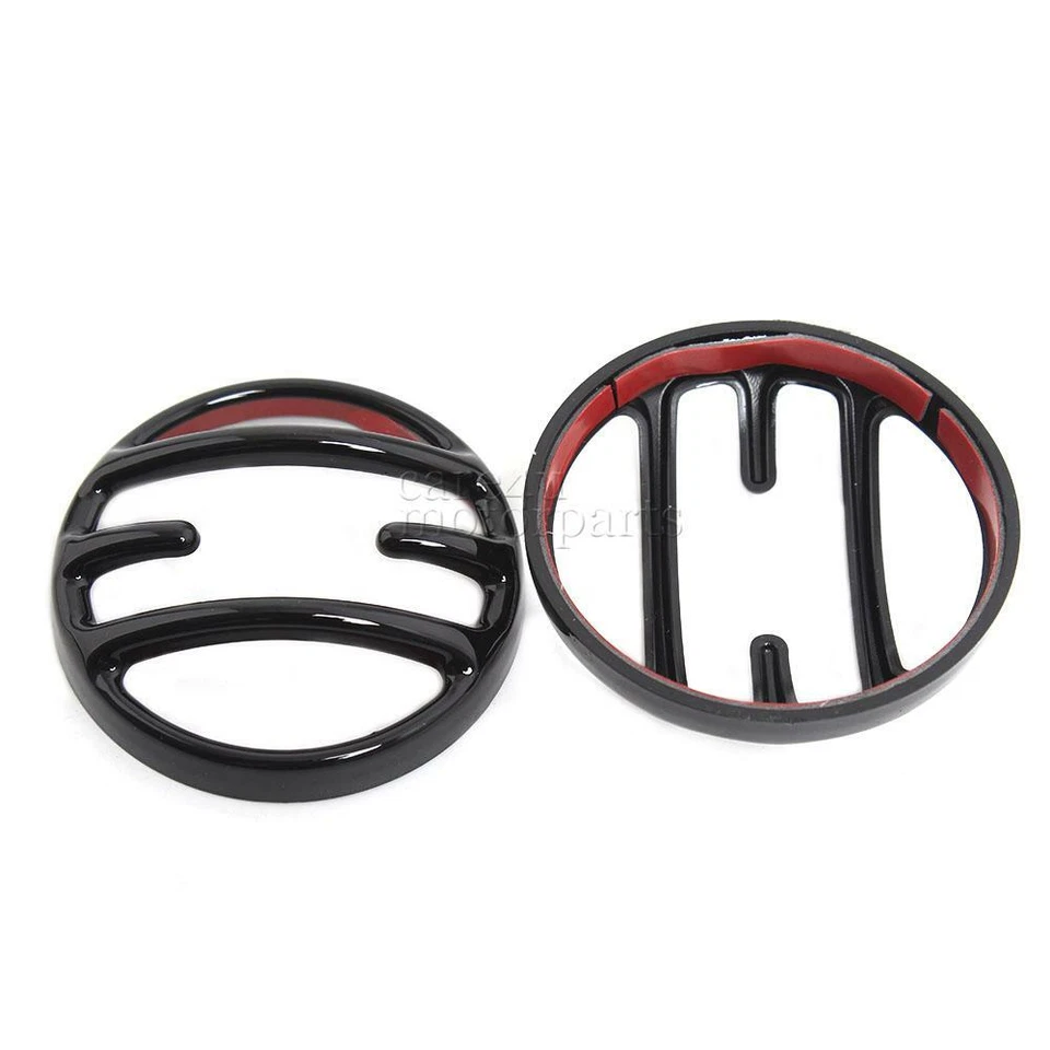 2 piezas cubiertas de luz de señalización delantera negras para motocicleta Honda Rebel 500 1100 2020-21 Foto 3 de 4