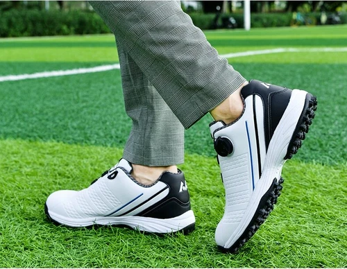 Wasserdicht Golfschuhe Herren Golf Turnschuhe Outdoor Anti Rutsch Wandern Freizeit Stiefel - Bild 21 von 32