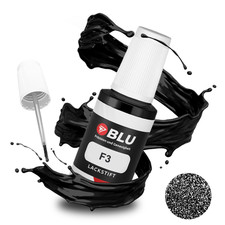 Lackstift für FORD F3 schwarz pantherblack autolack reparatur 20ml BLU