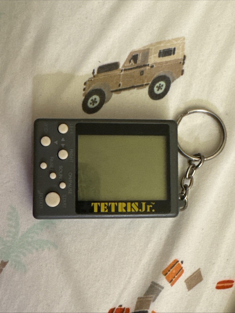 Squaresoft Tetris Jr. Pocket Keychain Handheld Electronic