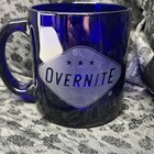 VHTF Overnite Transportation Company Cobalt Blue Glass Coffee Cup USA — photo 9