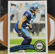 2011 Topps Football Card # 96 *** LOFA TATUFU *** Seattle Seahawks