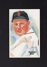 #182 GEORGE KELL, Detroit Tigers ~ Perez-Steele HOF postcard #658/10,000
