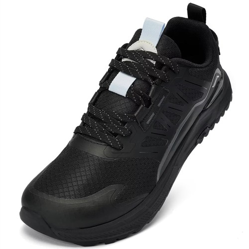 Men's Sneakers Wide Toe Box Hiking Walking Lightweight Breathable Shoe Non-Sl...