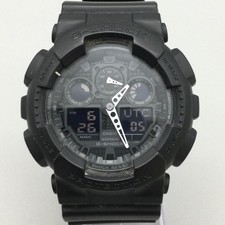 Casio G-shock Ga-100 Black & Red Antimagnetic 200m Watch for sale
