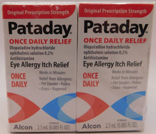 4PK Pataday Once Daily Relief Eye Allergy Itch Relief 2.5mL EACH Exp: 10/26 New