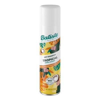 Batiste Dry Shampoo, Tropical Fragrance, Refresh Hair and Absorb Oil Between...