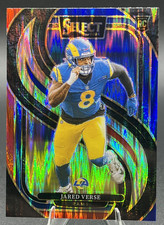 2024 Select Jared Verse Premier RC Red and Blue Prizm Shock #132 Rams
