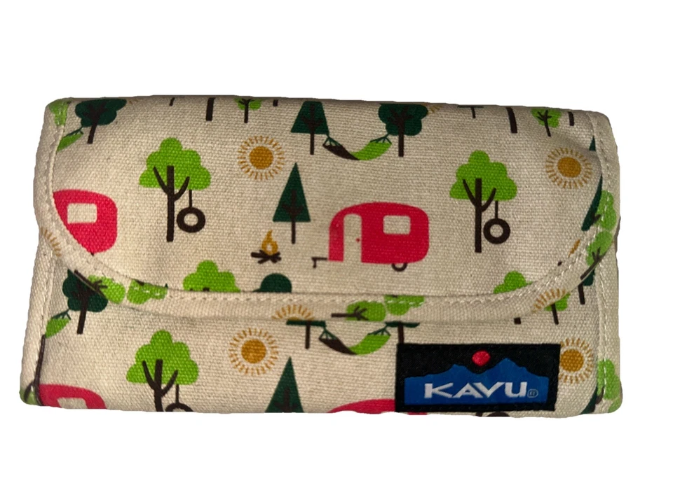 Cartera KAVU Big Spender Triple Camping Senderismo y Manténgalo Cerrado Cuello Wa Foto 4 de 4