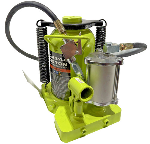 Carlyle 30 Ton Air/Hydraulic Bottle Jack CHT CBJ30TAIR Automotive Heavy Lifting