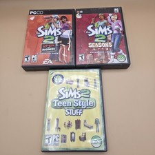 The Sims 2 PC Expansion Bundle - Seasons, Open For Business, Teen Style Stuff