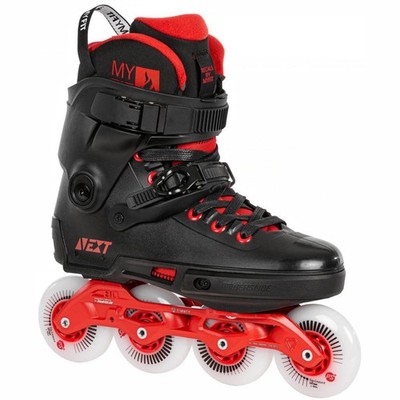 Powerslide Next Black Red 80 Mens Inline Skates
