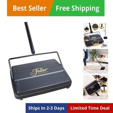 17027 Spazzatrice elettrostatica per tappeti e pavimenti - Percorso di pulizia 9" - Leggera -...