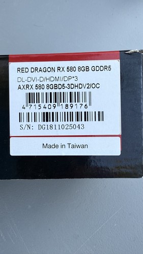 🔥 PowerColor 🔥 Radeon RX 580 8GB GDDR5 Graphics Card (AXRX5808GBD53DHDV2OC) 🔥 - Picture 7 of 7