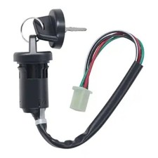4 Wires Ignition Switch Key with Cap Fit for 50cc 70cc 90cc 110cc 125cc 150cc 20