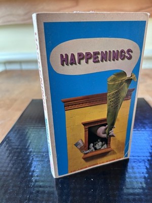 HAPPENINGS by Michael Kirby 1966 PB EP Dutton Very Good Condition! GREAT PRICE!