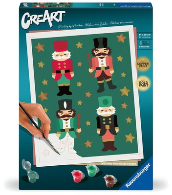 CreArt Adults Trend - Christmas Nutcracker Delight 