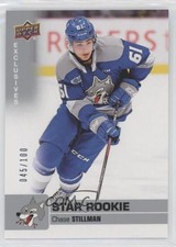 2019-20 Upper Deck CHL Star Rookie SP Exclusives 45/100 Chase Stillman #390 01wi