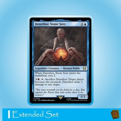 Denethor, Stone Seer | Magic MTG | Lord of the Rings | NM | EN | Rare | Magic