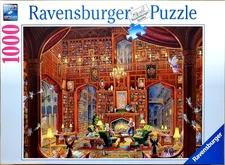 RAVENSBURGER Sanctuary of Knowledge 1000 pc puzzle Randal Spangler NEW Sealed