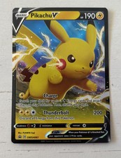Pikachu V SWSH061 SWSH: Sword & Shield Promo Cards Holo