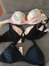 3 Swimsuit Top Bundle Size Large Women's Swimwear Lot