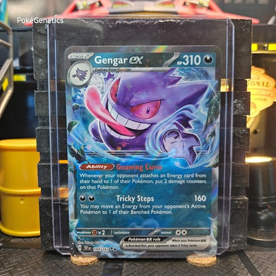 #ad Gengar ex Temporal Forces Double Rare Pokémon TCG 104 162 Scarlet amp; Violet SV05 $19.99