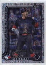 2025 Topps Series 1 Holo Foil George Springer #82 11gl