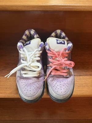 Size 8.5M/10W - Nike SB Dunk Low Purple Lobster Pre-owned |SHIP FAST|