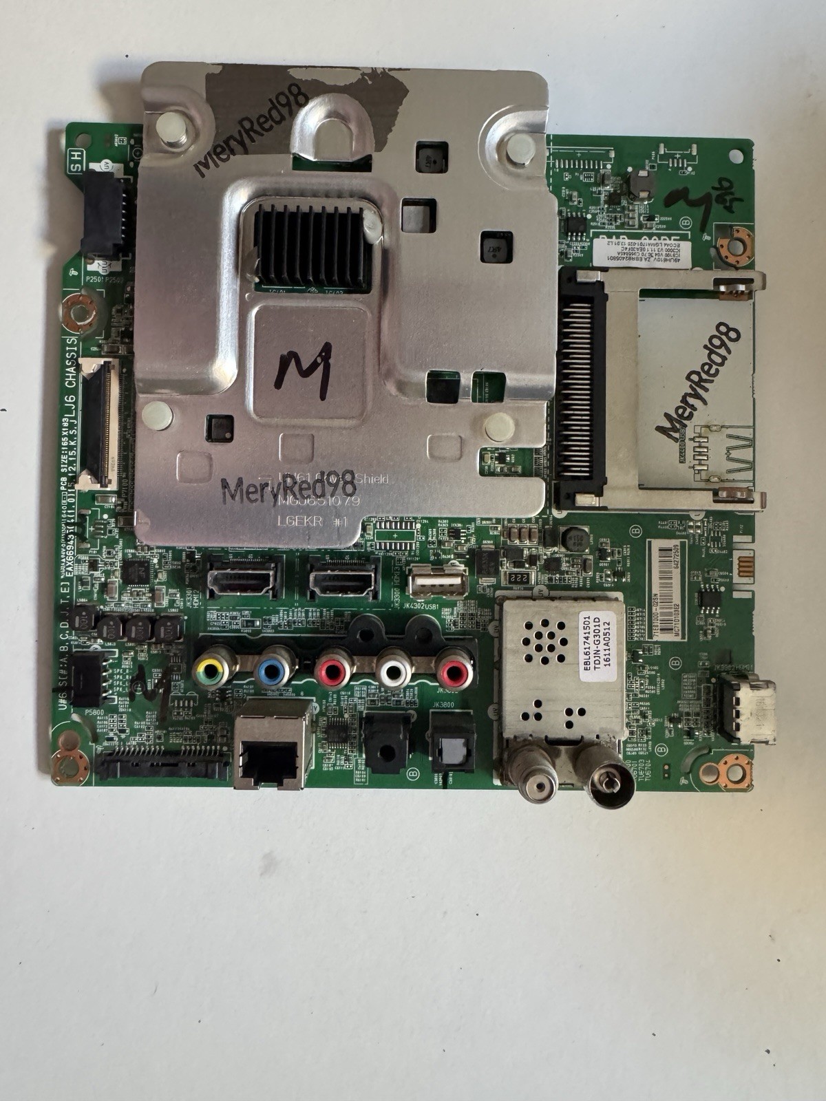 scheda madre motherboard tv LG 49UH603V EAX66943504(1.0)