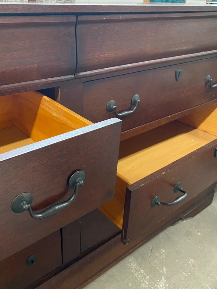 Large Wooden Dresser - Image 2 of 4